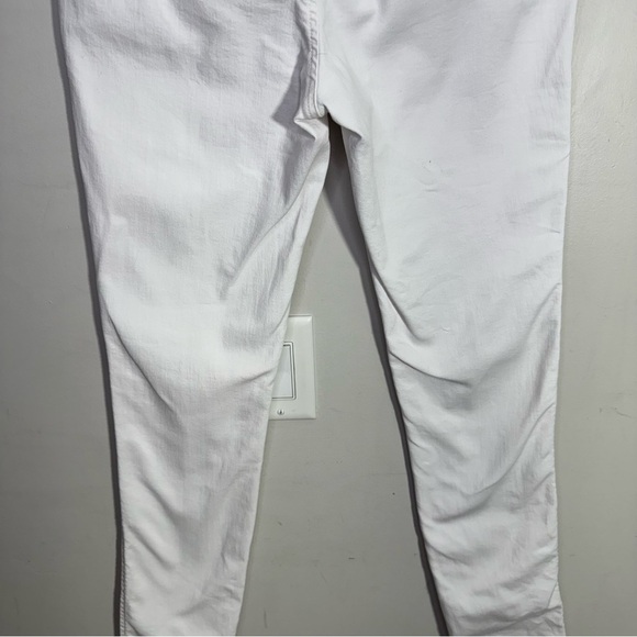 Isabel Marant Stretchy White High Waisted Napos Skinny Jeans Pants Size 38 - Picture 10 of 16